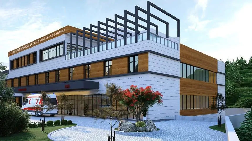 KASTAMONU ÇATALZEYTİN 10 YATAKLI HASTANE PROJESİ