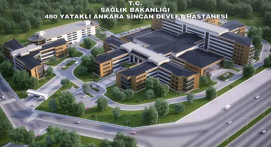 ANKARA SİNCAN 480 YATAKLI HASTANE PROJESİ