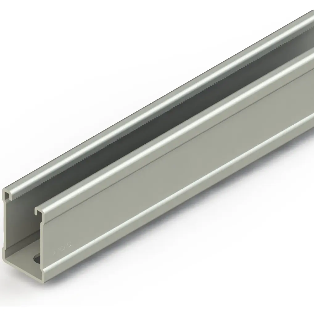 С Образный Профиль ( 1 Перфорация ) 62x41 L:3000mm T1,5mm Горячий Цинк